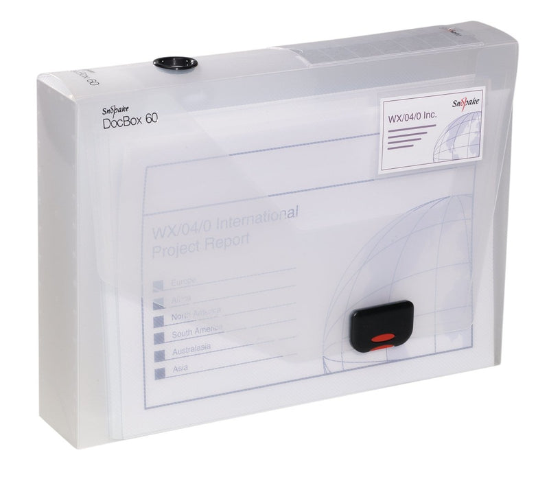 DocBox (A4 – 60 mm – kirkas) - Avecor Oy - Liikelahjat ja markkinointituotteet yrityksille