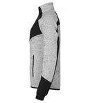 Clique Haines neulottu naisten fleecetakki harmaa (painatuksella) - Avecor Oy - Liikelahjat ja markkinointituotteet yrityksille