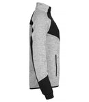 Clique Haines neulottu naisten fleecetakki harmaa (painatuksella) - Avecor Oy - Liikelahjat ja markkinointituotteet yrityksille