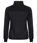 Clique Haines neulottu naisten fleecetakki musta (painatuksella) - Avecor Oy - Liikelahjat ja markkinointituotteet yrityksille