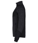 Clique Haines neulottu naisten fleecetakki musta (painatuksella) - Avecor Oy - Liikelahjat ja markkinointituotteet yrityksille