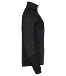 Clique Haines neulottu naisten fleecetakki musta (painatuksella) - Avecor Oy - Liikelahjat ja markkinointituotteet yrityksille