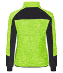 Clique Haines neulottu naisten fleecetakki neonkeltainen (painatuksella) - Avecor Oy - Liikelahjat ja markkinointituotteet yrityksille