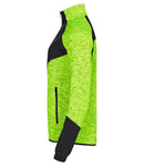 Clique Haines neulottu naisten fleecetakki neonkeltainen (painatuksella) - Avecor Oy - Liikelahjat ja markkinointituotteet yrityksille