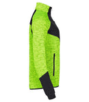 Clique Haines neulottu naisten fleecetakki neonkeltainen (painatuksella) - Avecor Oy - Liikelahjat ja markkinointituotteet yrityksille