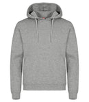 Clique Miami Hoody meleerattu harmaa (painatuksella) - Avecor Oy - Liikelahjat ja markkinointituotteet yrityksille