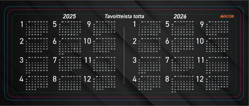 Iso hiirimatto 78 x 30 cm (painatuksella) - Avecor Oy - Liikelahjat ja markkinointituotteet yrityksille