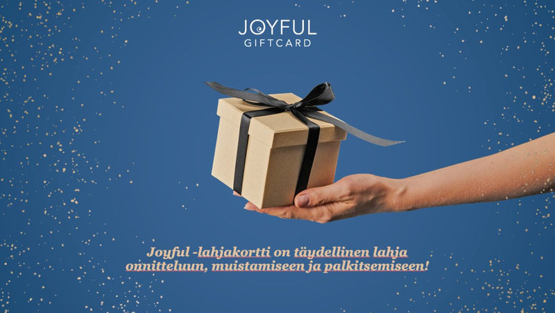 Joyful lahjakortti (painatuksella) - Avecor Oy - Liikelahjat ja markkinointituotteet yrityksille