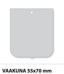 Kotimainen pehmoheijastin (yleisimmät heijastinmuodot – painatuksella) moderni vaakuna - Avecor Oy - Liikelahjat ja markkinointituotteet yrityksille