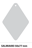 Kotimainen pehmoheijastin (yleisimmät heijastinmuodot – painatuksella) salmiakki - Avecor Oy - Liikelahjat ja markkinointituotteet yrityksille