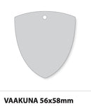 Kotimainen pehmoheijastin (yleisimmät heijastinmuodot – painatuksella) vaakuna - Avecor Oy - Liikelahjat ja markkinointituotteet yrityksille