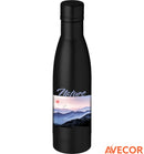 Lumo-pullo 500 ml (painatuksella) musta - Avecor Oy - Liikelahjat ja markkinointituotteet yrityksille