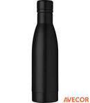 Lumo-pullo 500 ml (painatuksella) musta - Avecor Oy - Liikelahjat ja markkinointituotteet yrityksille