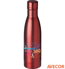 Lumo-pullo 500 ml (painatuksella) punainen - Avecor Oy - Liikelahjat ja markkinointituotteet yrityksille