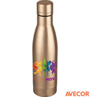 Lumo-pullo 500 ml (painatuksella) ruusukulta - Avecor Oy - Liikelahjat ja markkinointituotteet yrityksille