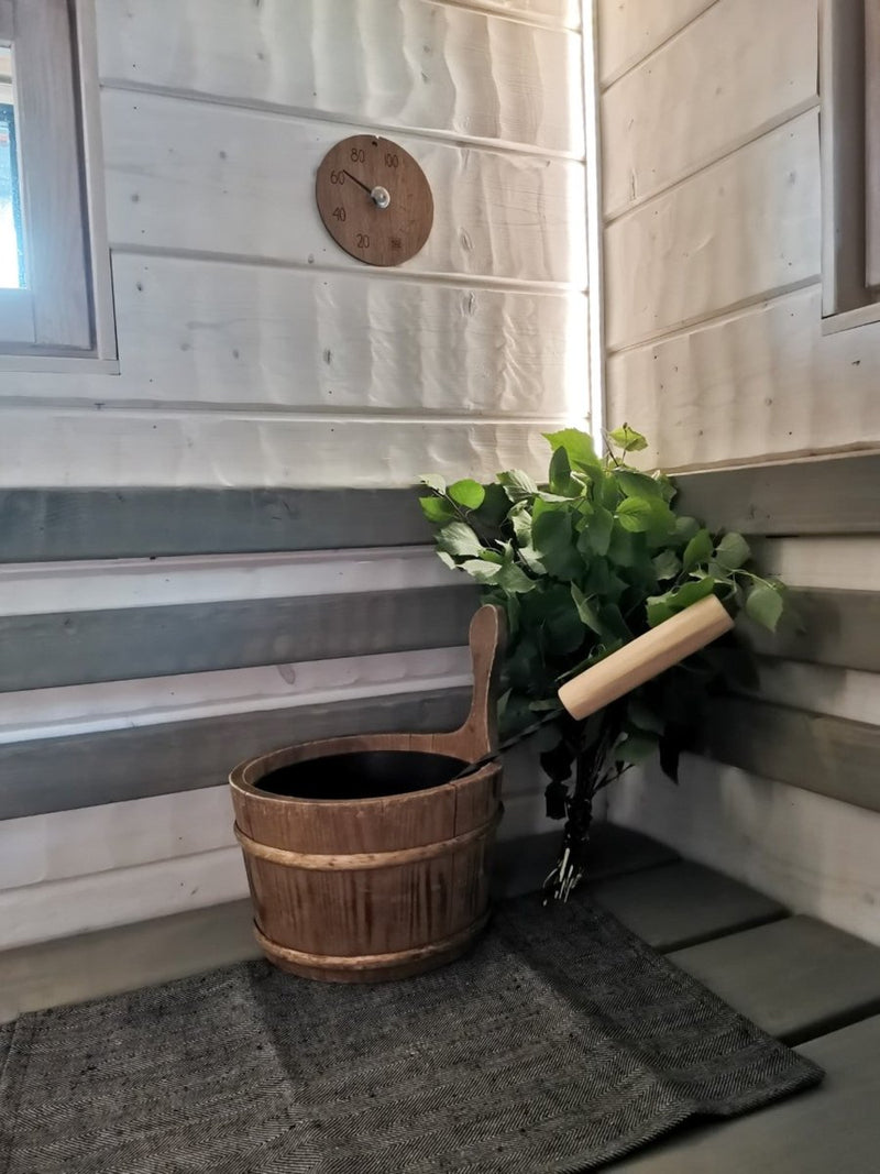 Saunasetti, laudeliinalla (kaiverruksella) - Avecor Oy - Liikelahjat ja markkinointituotteet yrityksille