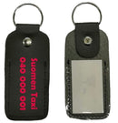 Tägi avaimenperä, keinonahkainen (painatuksella) - Avecor Oy - Liikelahjat ja markkinointituotteet yrityksille