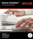Avecor Sanitizer -desinfioiva puhdistusliina (kotimainen Avainlippu-tuote) - Avecor Oy - Liikelahjat ja markkinointituotteet yrityksille