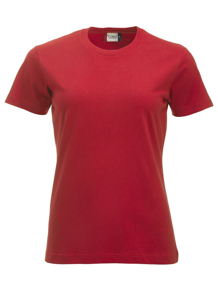 Klassinen naisten T-paita laajalla värivalikoimalla (Clique - painatuksella) - Avecor Oy - Liikelahjat ja markkinointituotteet yrityksille