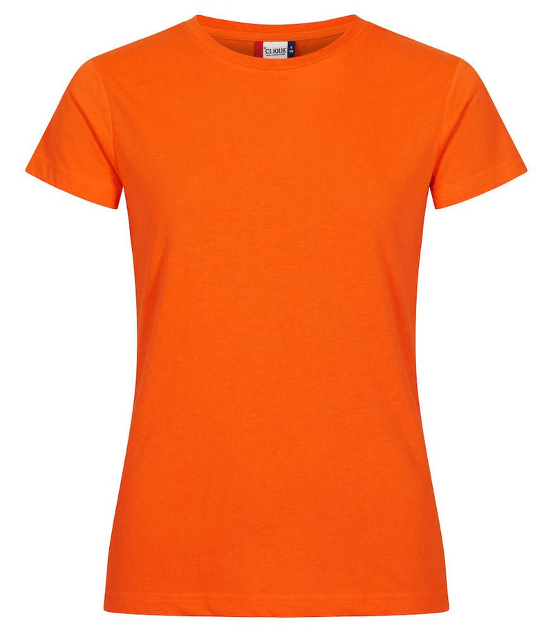 Klassinen naisten T-paita laajalla värivalikoimalla (Clique - painatuksella) - Avecor Oy - Liikelahjat ja markkinointituotteet yrityksille