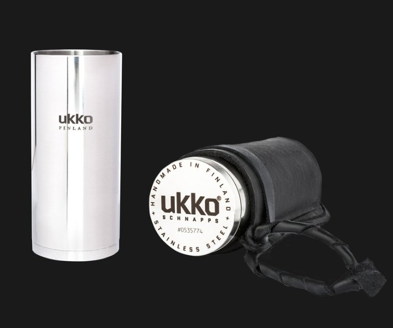 Kotimainen teräksestä valmistettu muki (Ukko) - Avecor Oy - Liikelahjat ja markkinointituotteet yrityksille