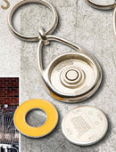 Magneettinen kolikkoavaimenperä (painatuksella) - Avecor Oy - Liikelahjat ja markkinointituotteet yrityksille