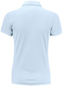 Naisten luksus - pikeepaita (UV - suoja - painatuksella) vaaleansininen - Avecor Oy - Liikelahjat ja markkinointituotteet yrityksille