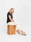 Naisten Pure Waste - T-paita (painatuksella) antrasiitti - Avecor Oy - Liikelahjat ja markkinointituotteet yrityksille