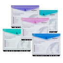 Polyfile-kansiotasku (A4 – 10 mm – värilajitelma) - Avecor Oy - Liikelahjat ja markkinointituotteet yrityksille