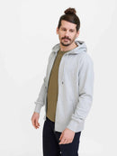 Pure Waste - huppari, unisex (painatuksella) meleerattu harmaa - Avecor Oy - Liikelahjat ja markkinointituotteet yrityksille