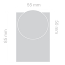 Pysäköintikiekkotarra (painatuksella) - Avecor Oy - Liikelahjat ja markkinointituotteet yrityksille