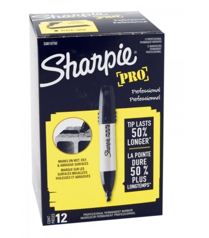 Sharpie PRO Professional -huopakynä (musta – permanent) - Avecor Oy - Liikelahjat ja markkinointituotteet yrityksille