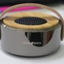 Teräksinen Bluetooth-kaiutin (3,2 W – 600 mAh – painatuksella) - Avecor Oy - Liikelahjat ja markkinointituotteet yrityksille